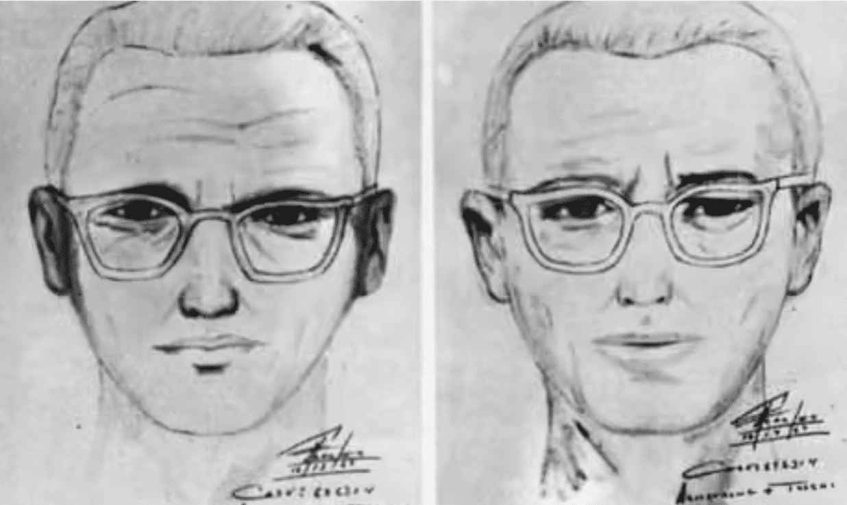 Retrato robot del Zodiac Killer realizado por la policía de San Francisco en 1969