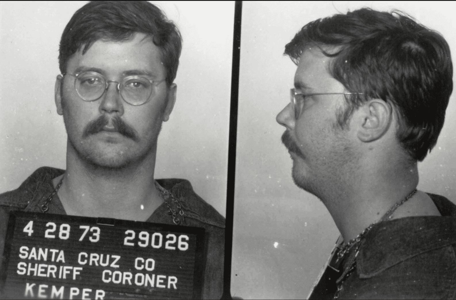 Ficha policial de Edmund Kemper